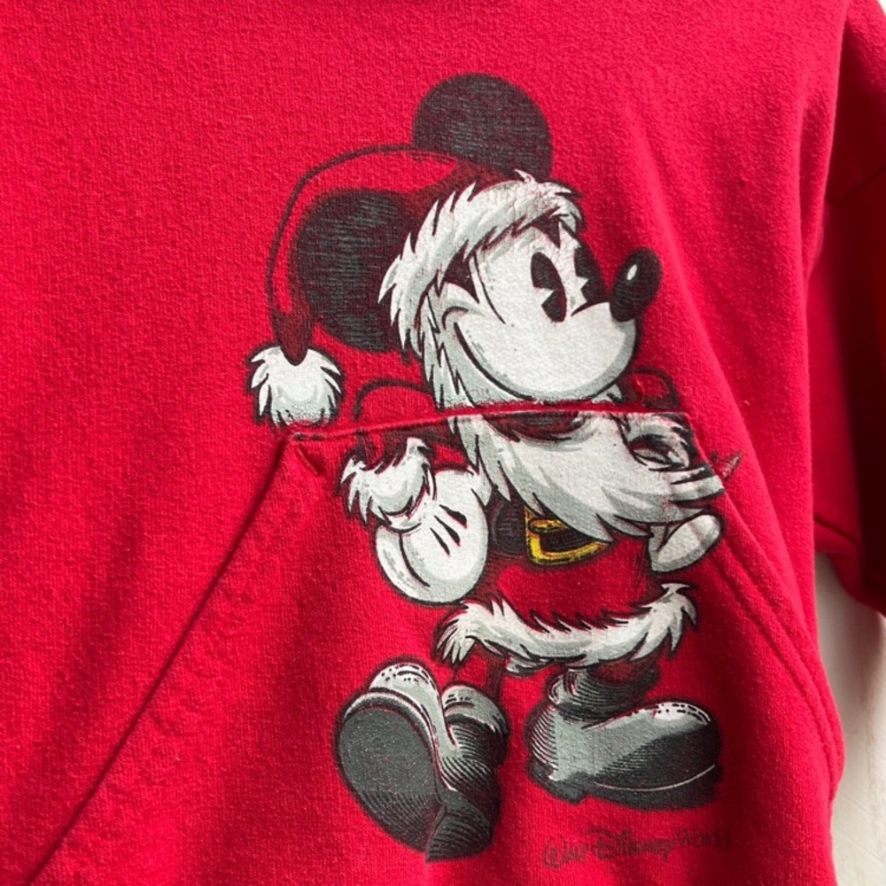 Disney Santa Mickey Mouse kids hoodie